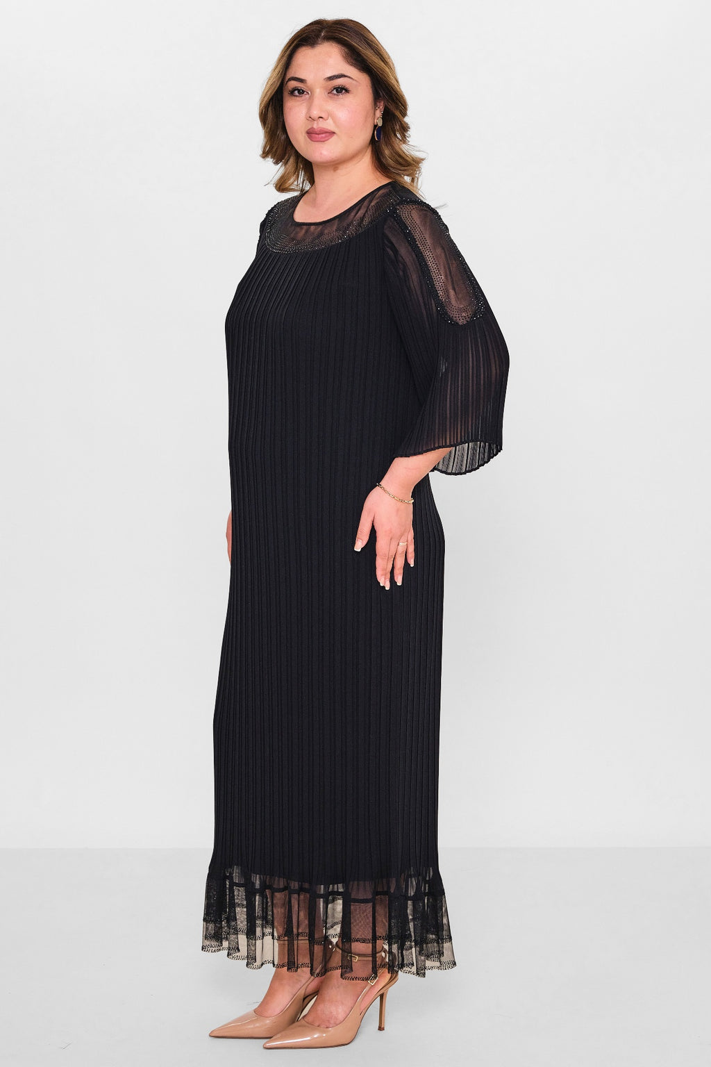 Gumanize - Plus Size Dress (GMZ2019-1364-172) - 8690200138782