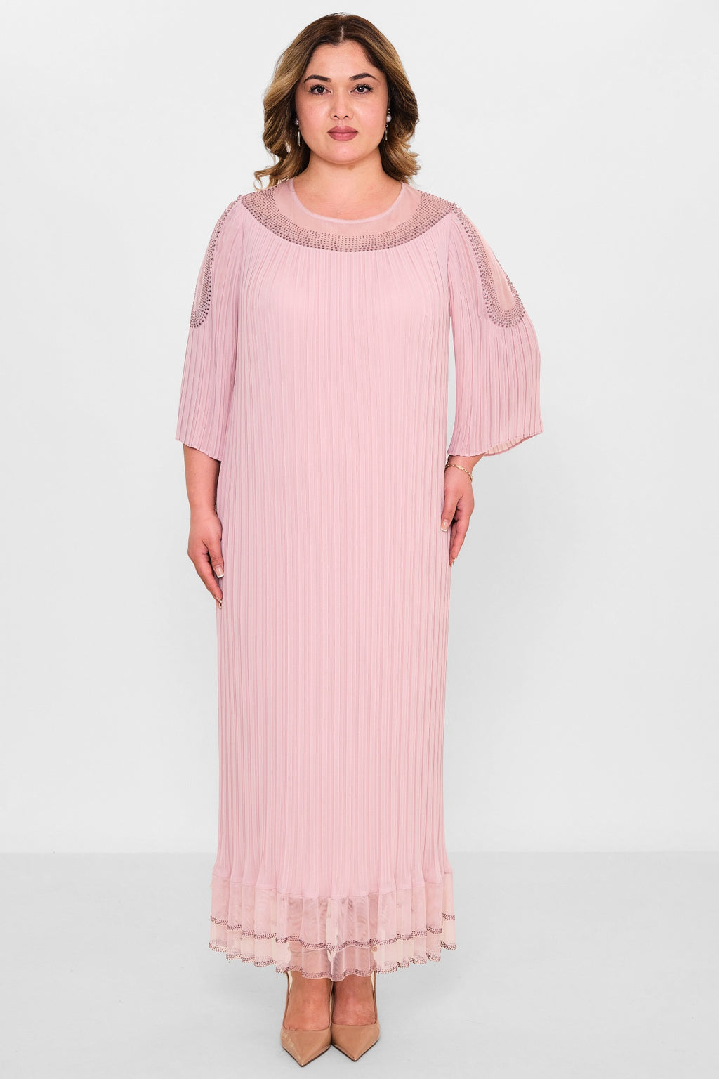 Gumanize - Plus Size Dress (GMZ2019-1364-172) - 8690200138799