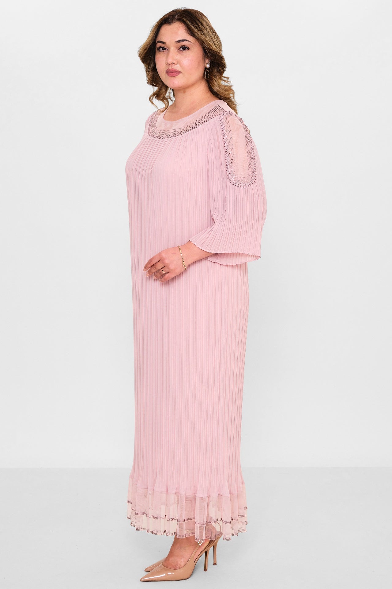 Gumanize - Plus Size Dress (GMZ2019-1364-172) - 8690200138799