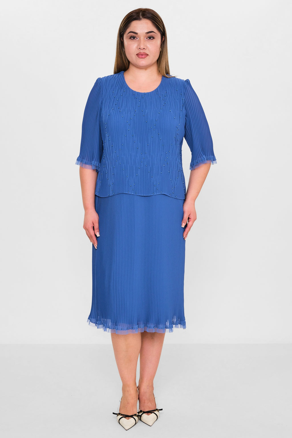 Gumanize - Extended Plus Size Dress (GMZ2021-567-172) - 8690200138829