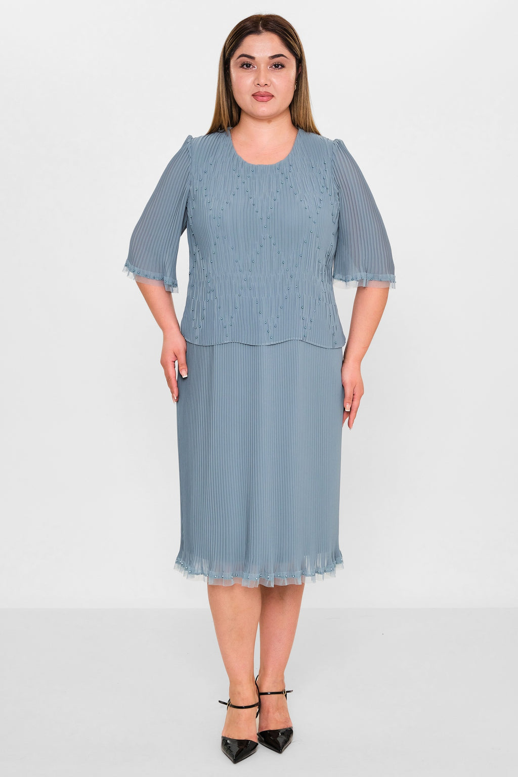 Gumanize - Extended Plus Size Dress (GMZ2021-567-172) - 8690200138836
