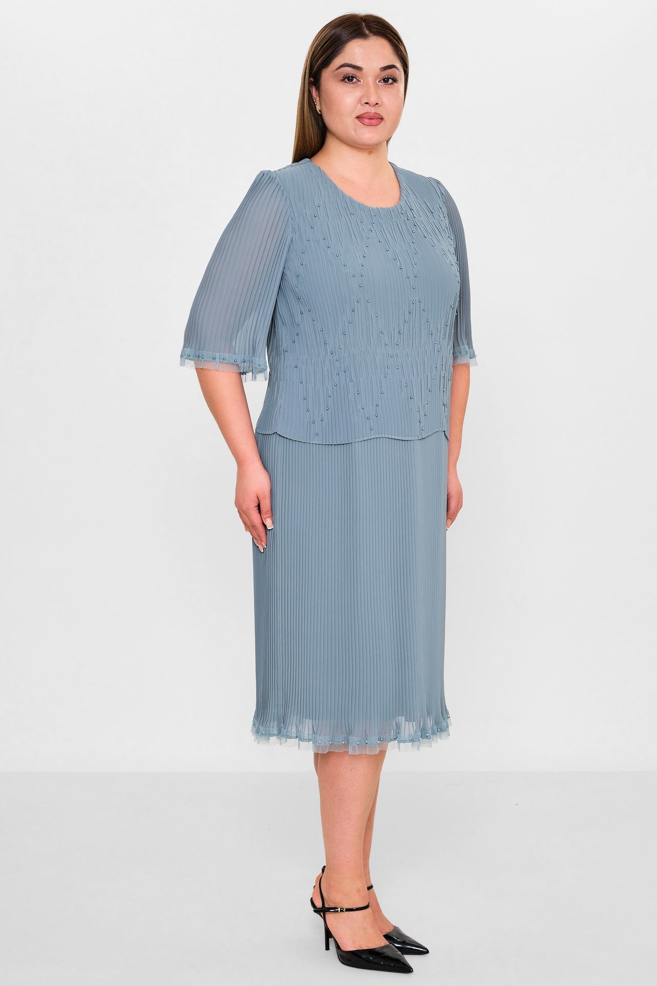 Gumanize - Extended Plus Size Dress (GMZ2021-567-172) - 8690200138836