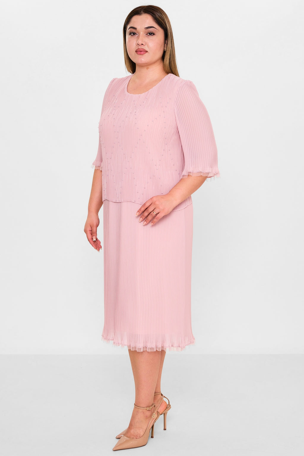 Gumanize - Extended Plus Size Dress (GMZ2021-567-172) - 8690200138850