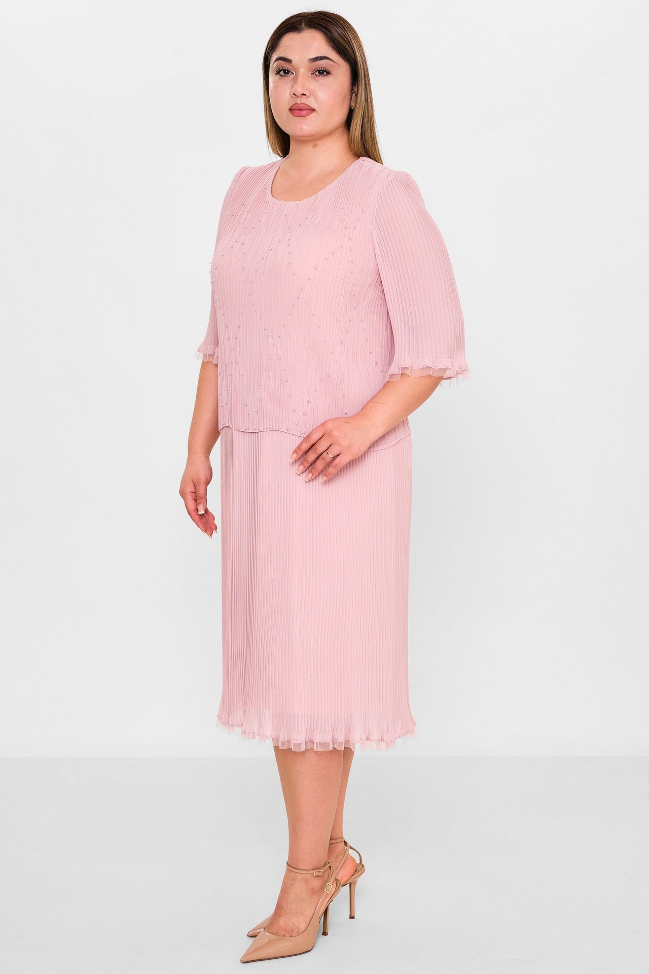 Gumanize - Extended Plus Size Dress (GMZ2021-567-172) - 8690200138850