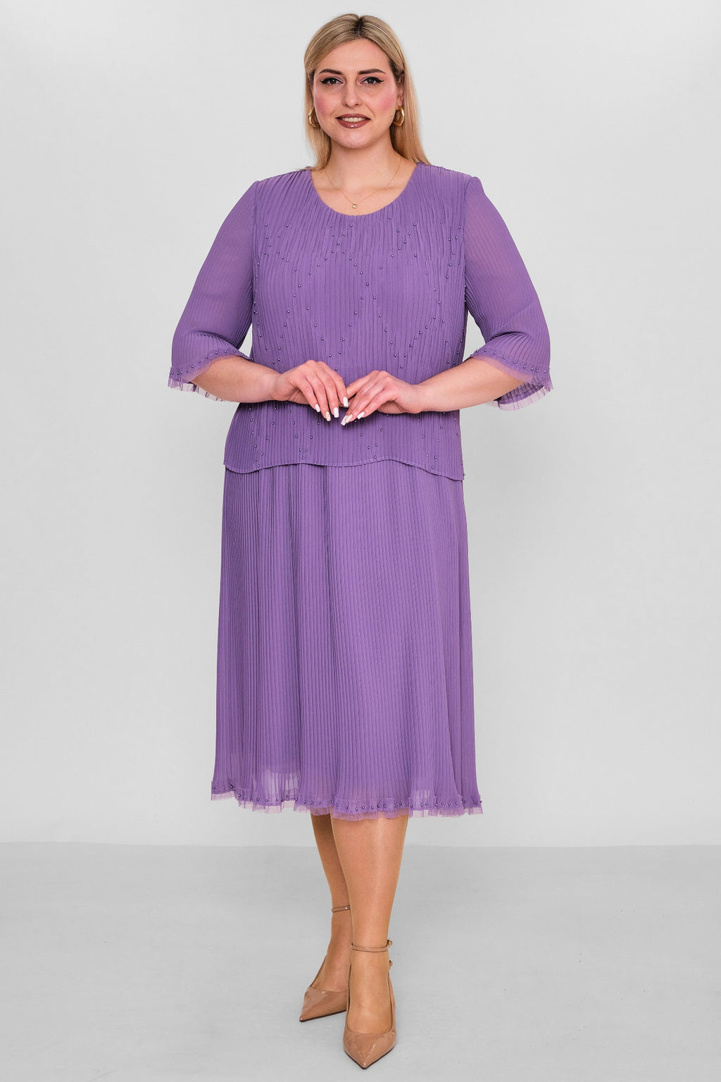Gumanize - Extended Plus Size Dress (GMZ2021-567-172) - 8690200138874