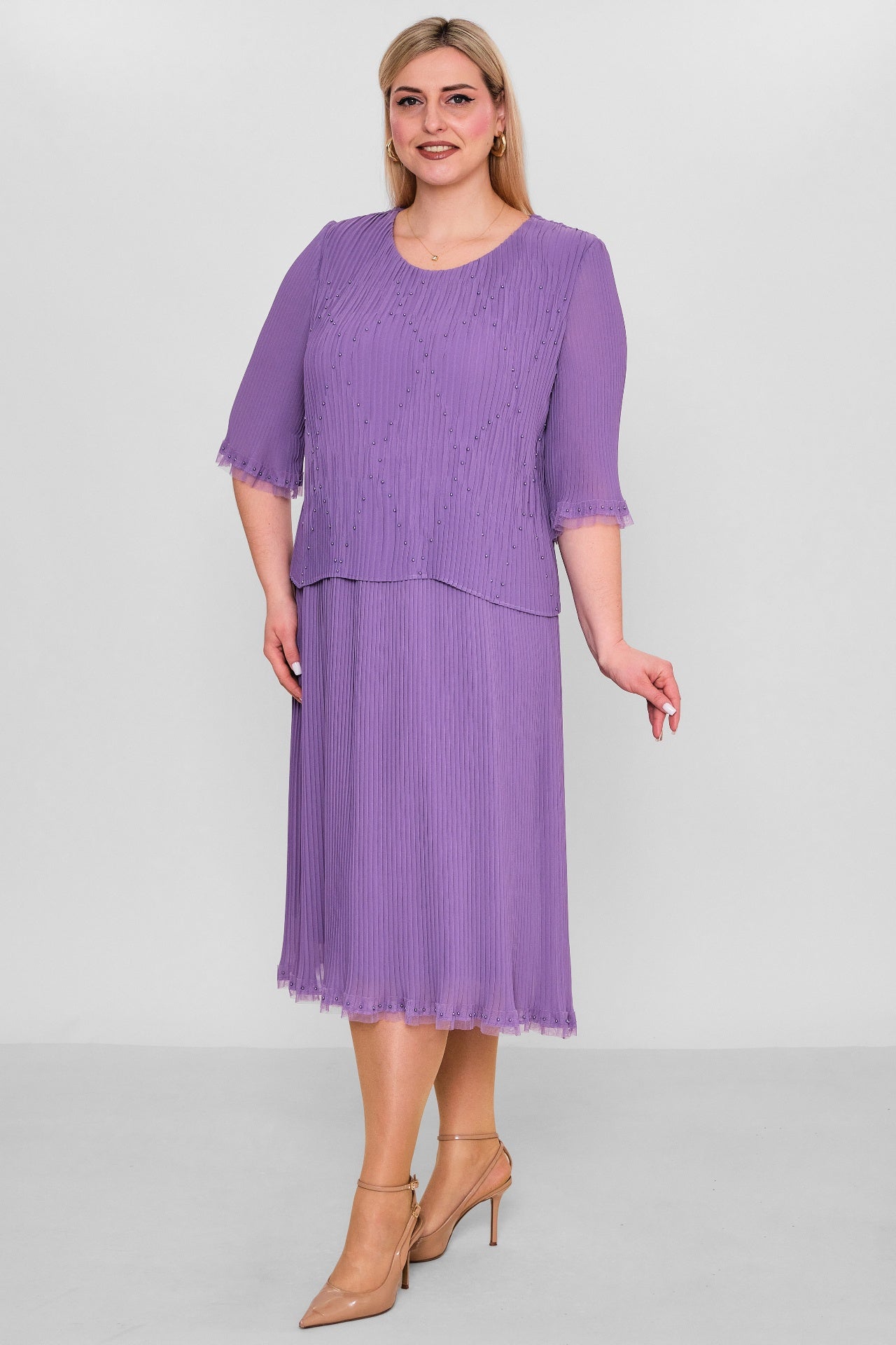 Gumanize - Extended Plus Size Dress (GMZ2021-567-172) - 8690200138874