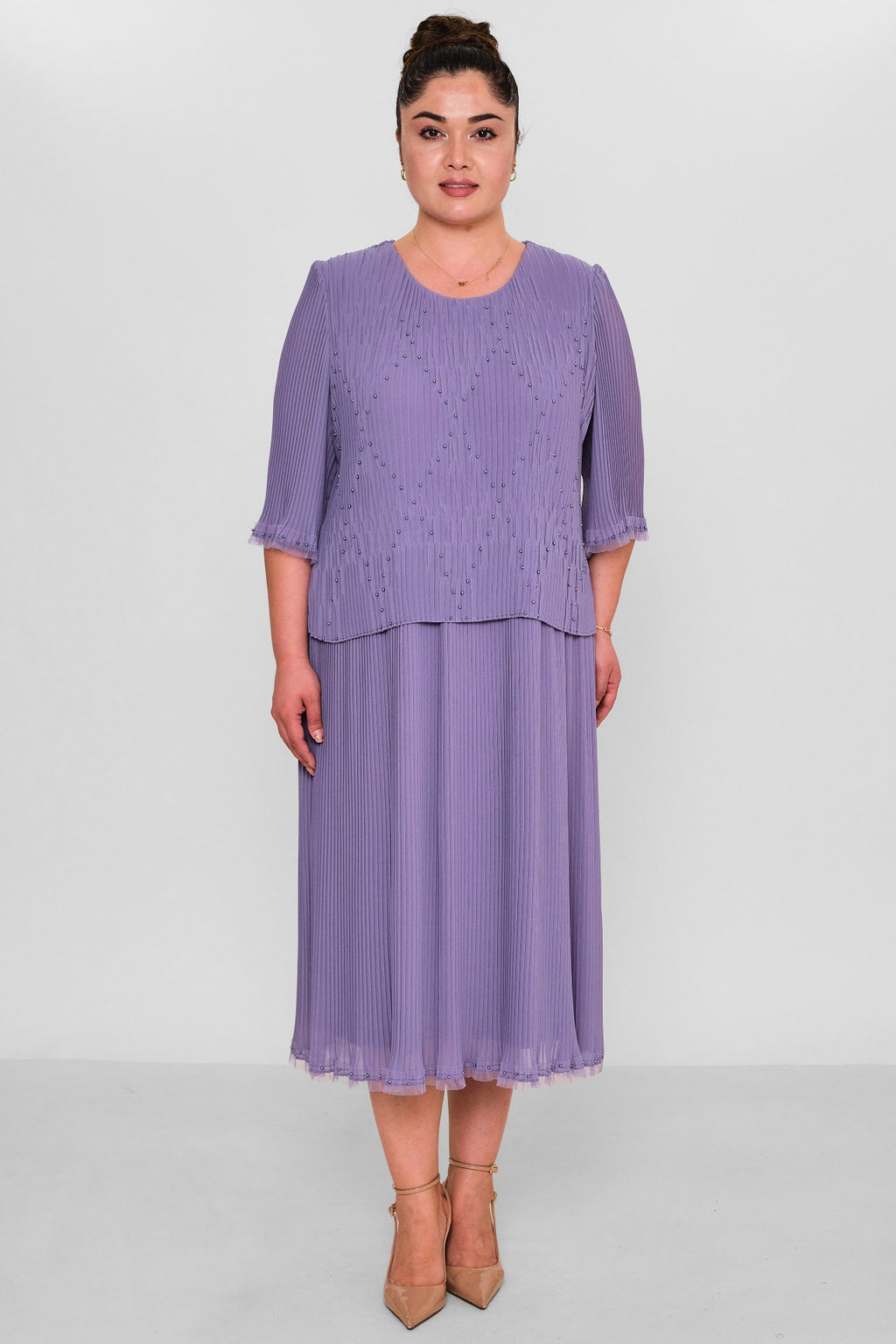 Gumanize - Extended Plus Size Dress (GMZ2021-567-172) - 8690200138881