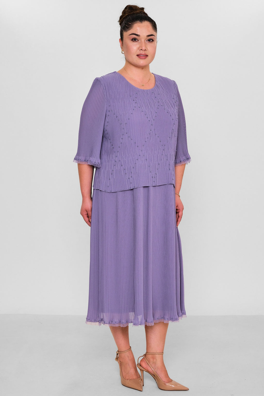 Gumanize - Extended Plus Size Dress (GMZ2021-567-172) - 8690200138881