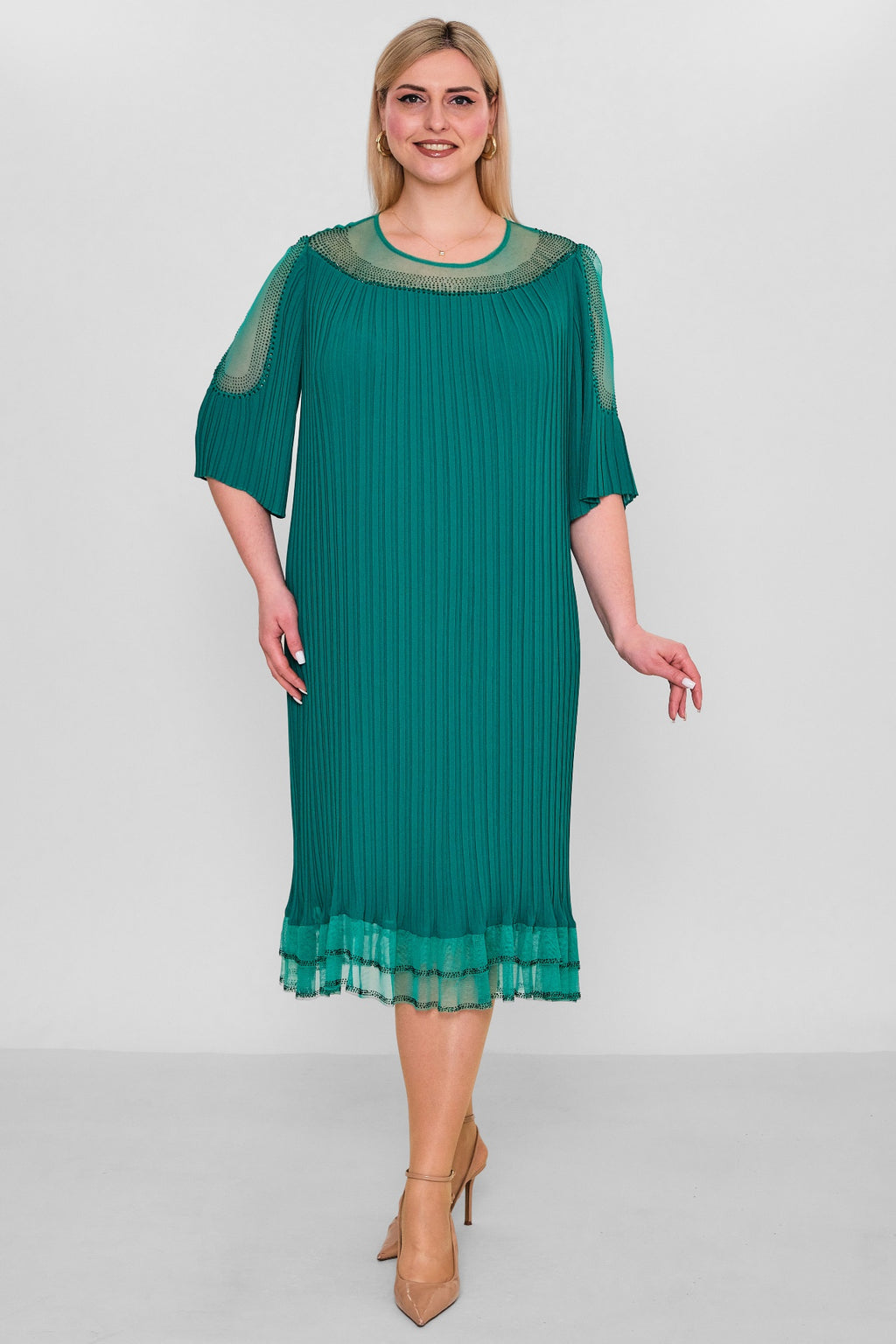 Gumanize - Extended Plus Size Dress (GMZ2024-764-172) - 8690200138911