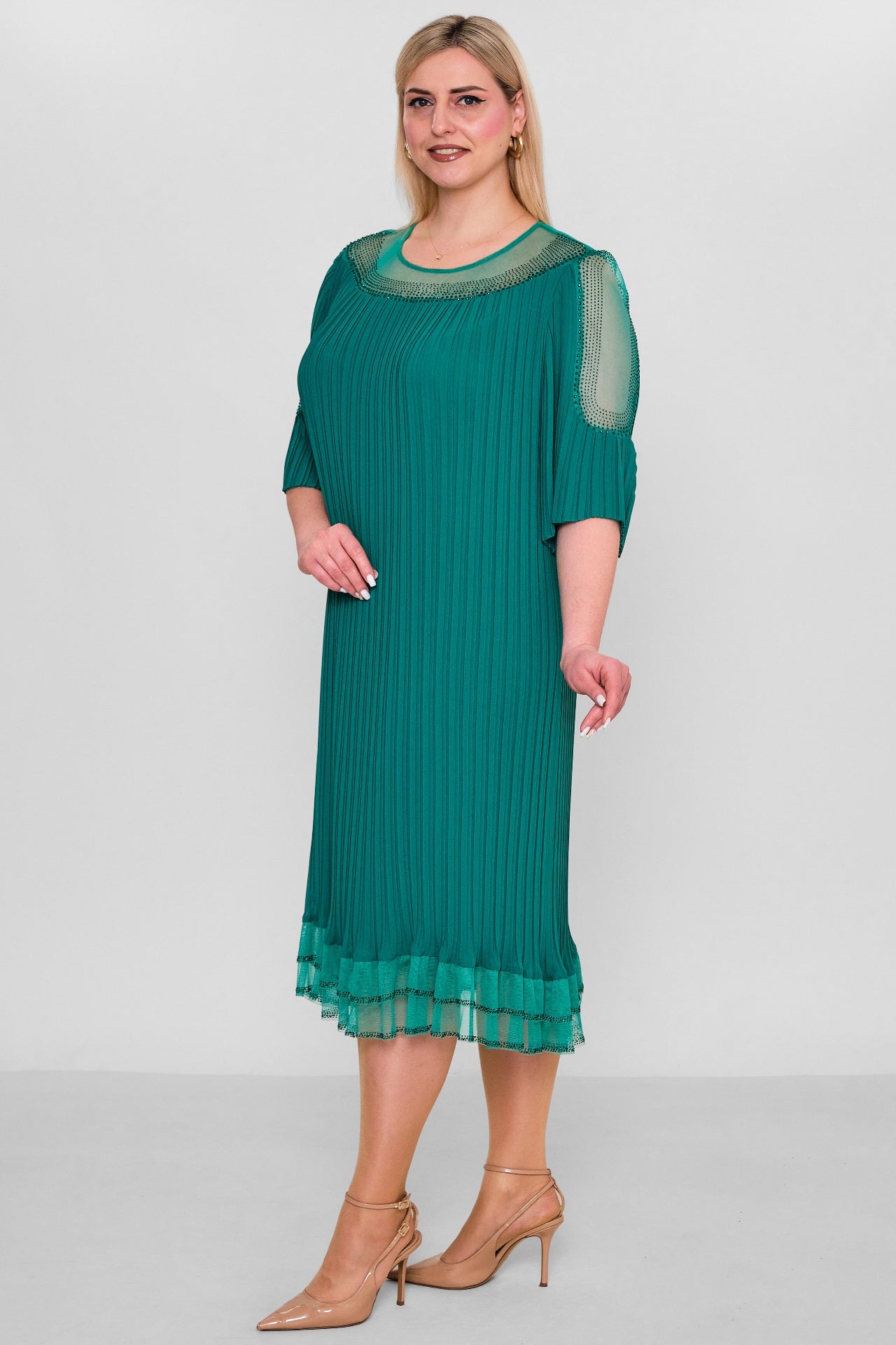 Gumanize - Extended Plus Size Dress (GMZ2024-764-172) - 8690200138911