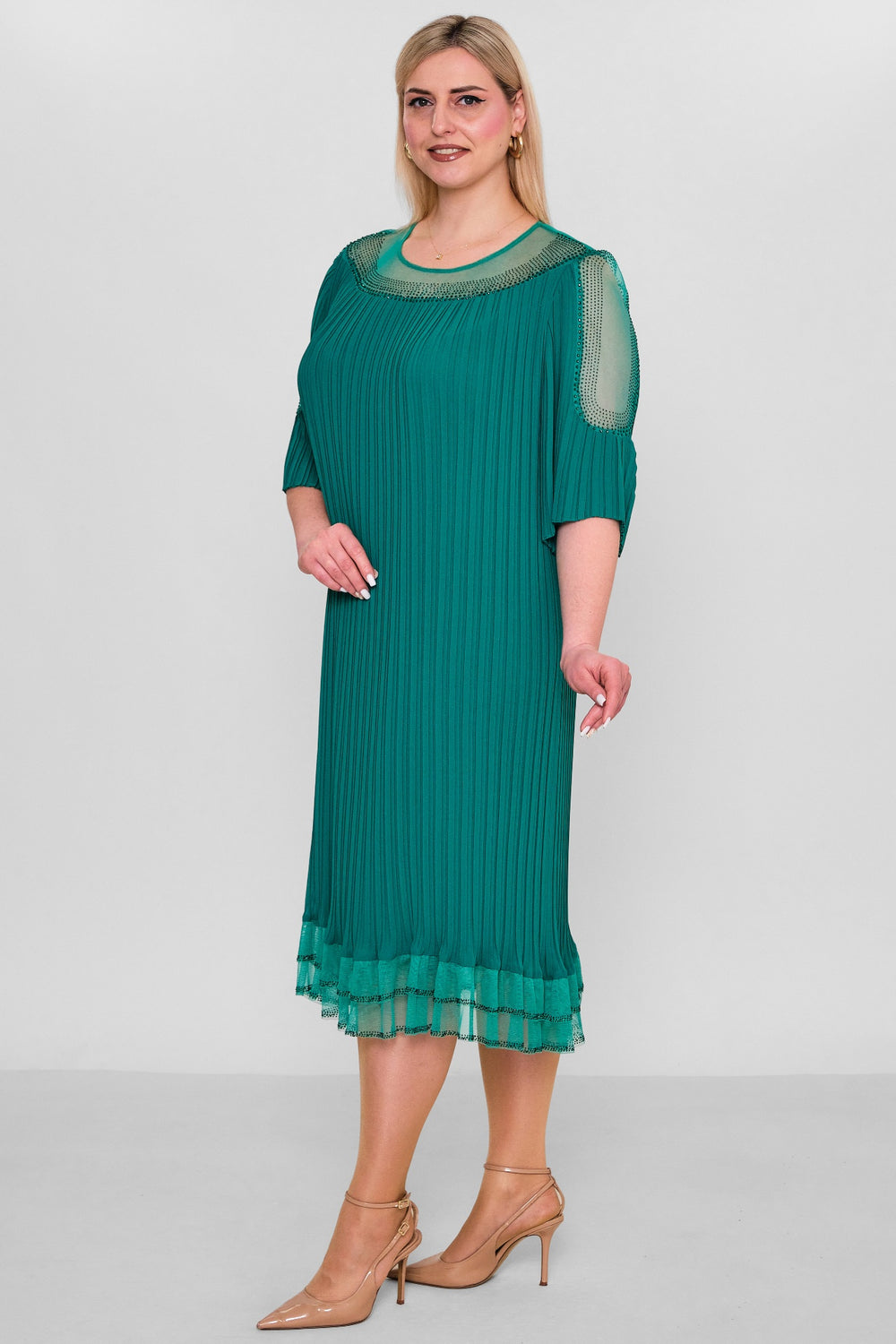 Gumanize - Extended Plus Size Dress (GMZ2024-764-172) - 8690200138911