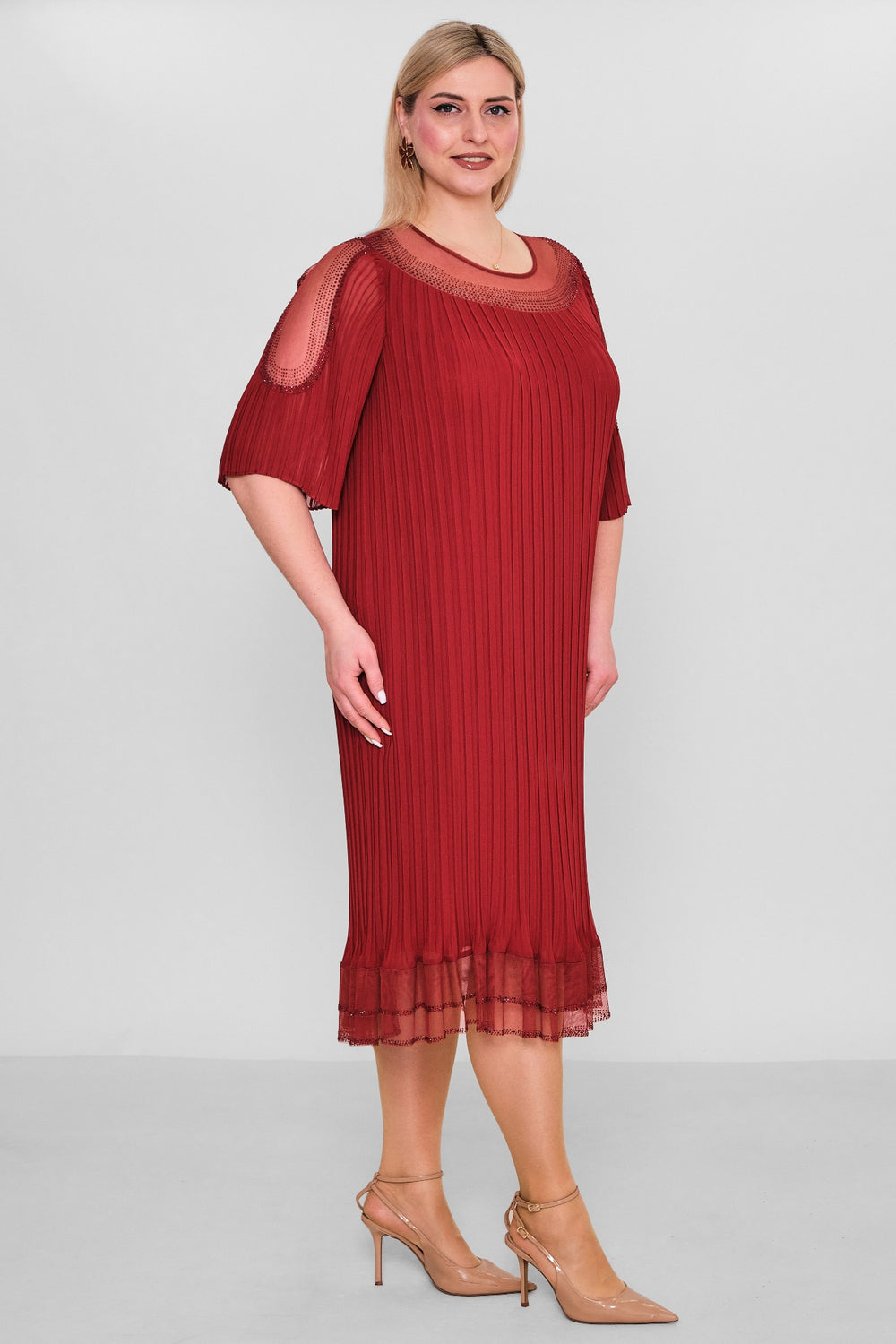 Gumanize - Extended Plus Size Dress (GMZ2024-764-172) - 8690200138959