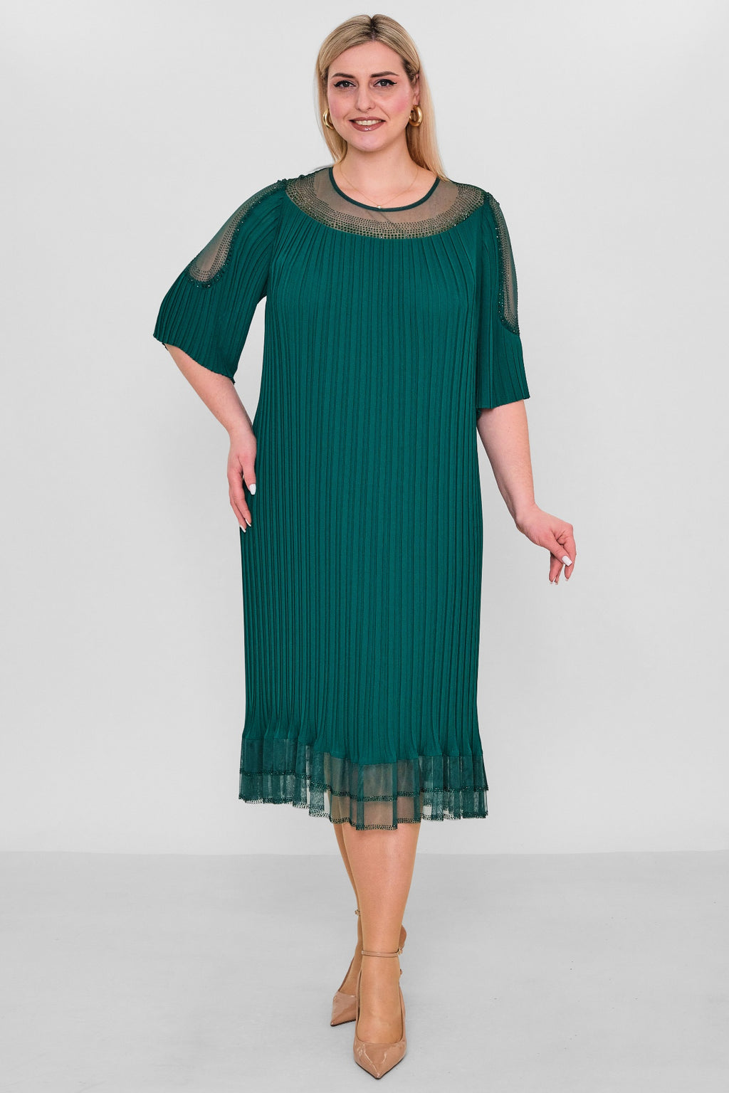 Gumanize - Extended Plus Size Dress (GMZ2024-764-172) - 8690200138966