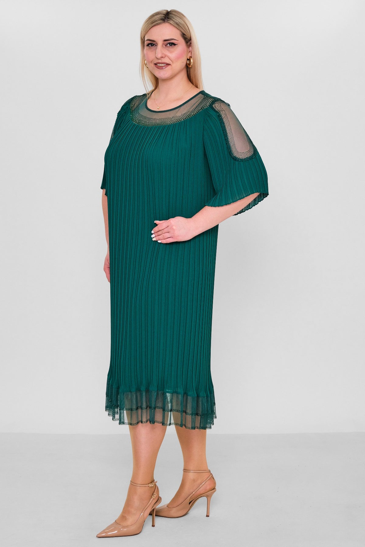 Gumanize - Extended Plus Size Dress (GMZ2024-764-172) - 8690200138966