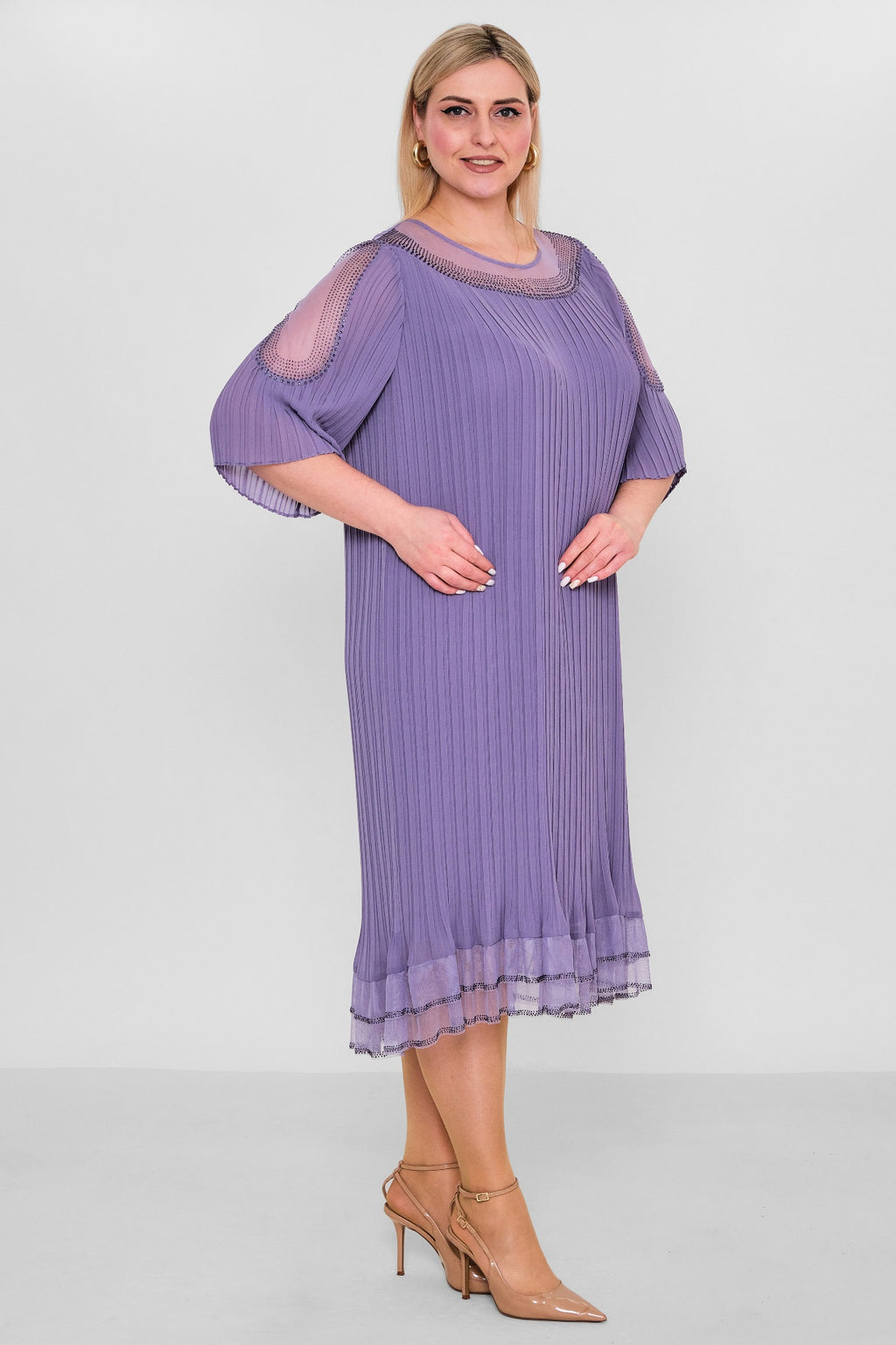 Gumanize - Extended Plus Size Dress (GMZ2024-764-172) - 8690200138973