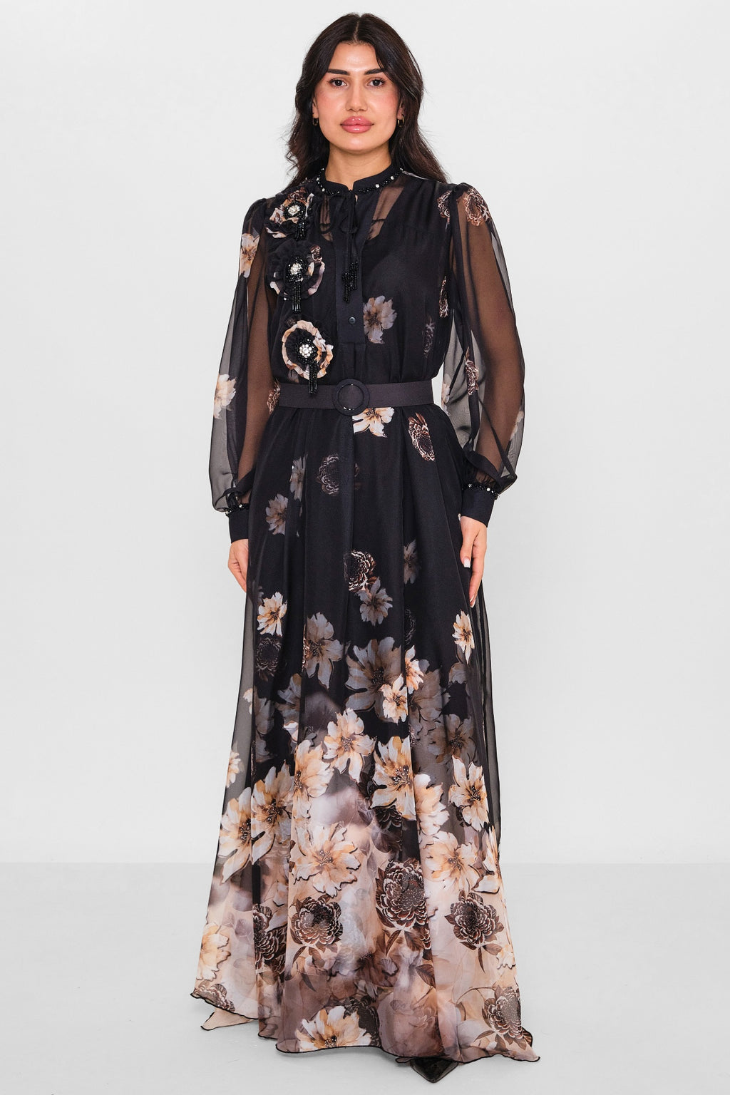 Nupel line - Plus Size Dress (NPL26Y5149) - 8690200139185