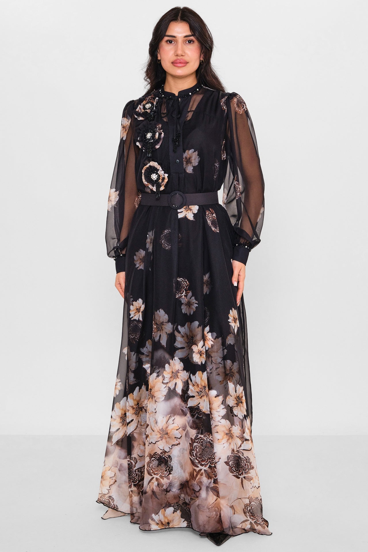 Nupel line - Plus Size Dress (NPL26Y5149) - 8690200139185