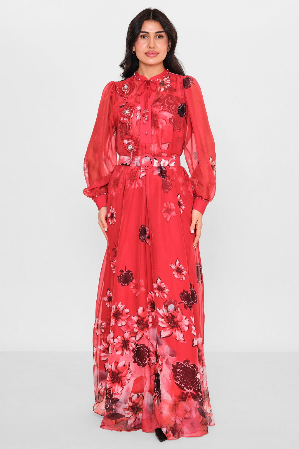 Nupel line - Plus Size Dress (NPL26Y5149) - 8690200139215