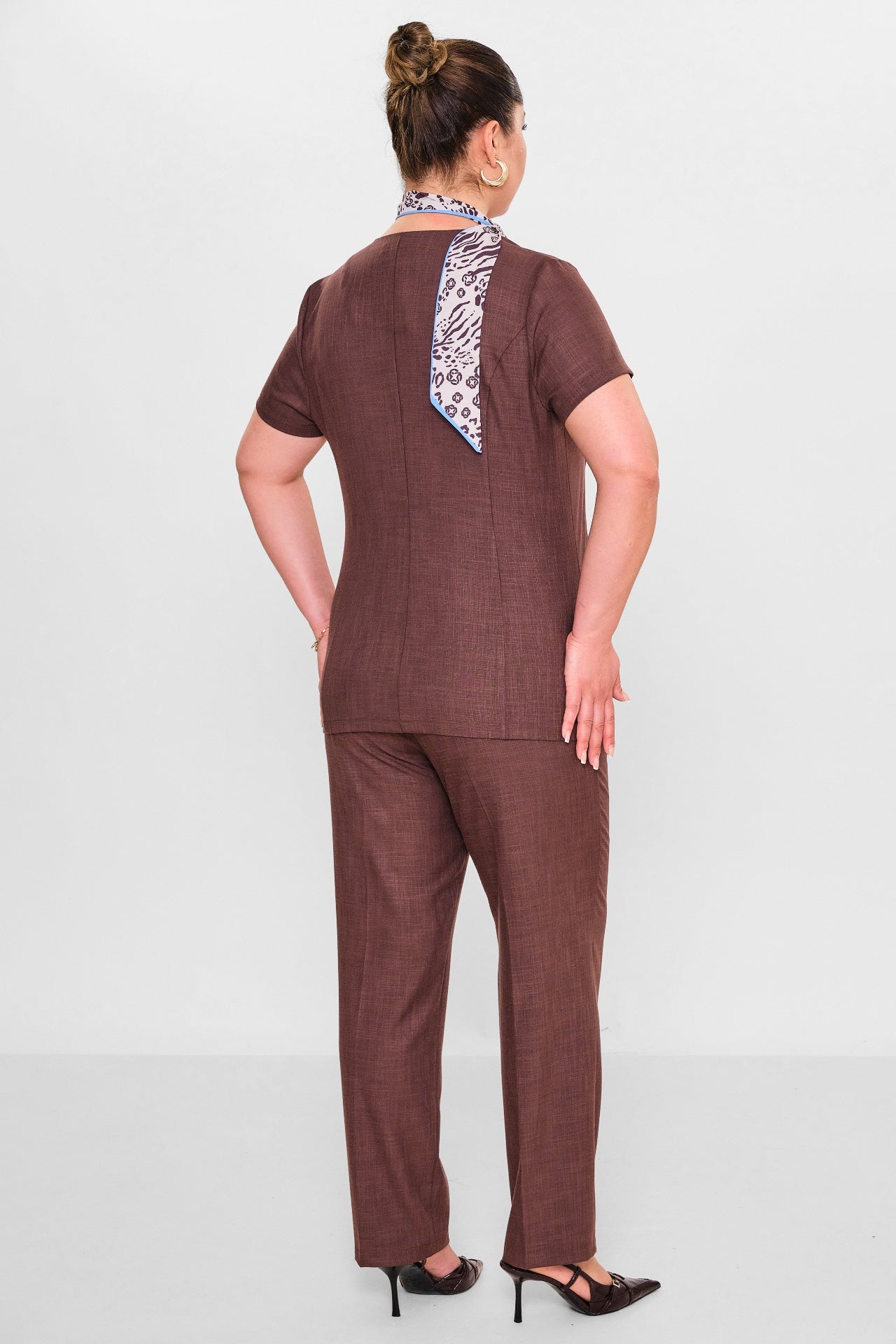 Dress port - Plus Size Suit (DSP26Y3462) - 8690200139352