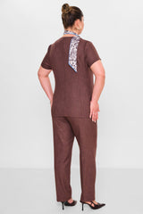 Dress port - Plus Size Suit (DSP26Y3462) - 8690200139352