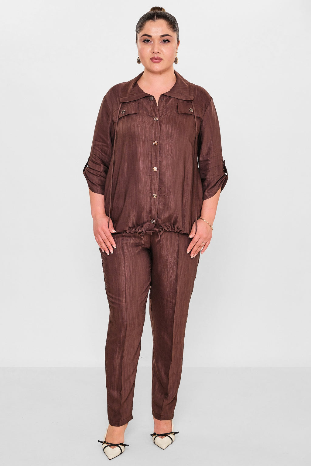 Dress Port - Plus Size Suit (DSP26Y3432)