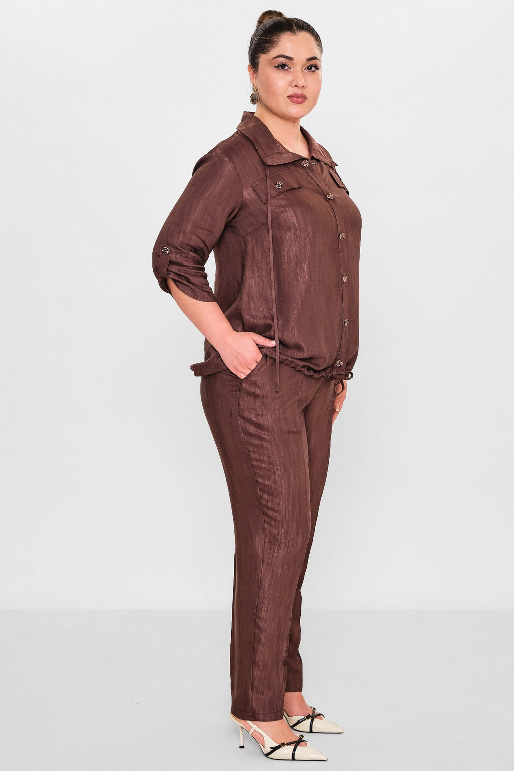 Dress Port - Plus Size Suit (DSP26Y3432)