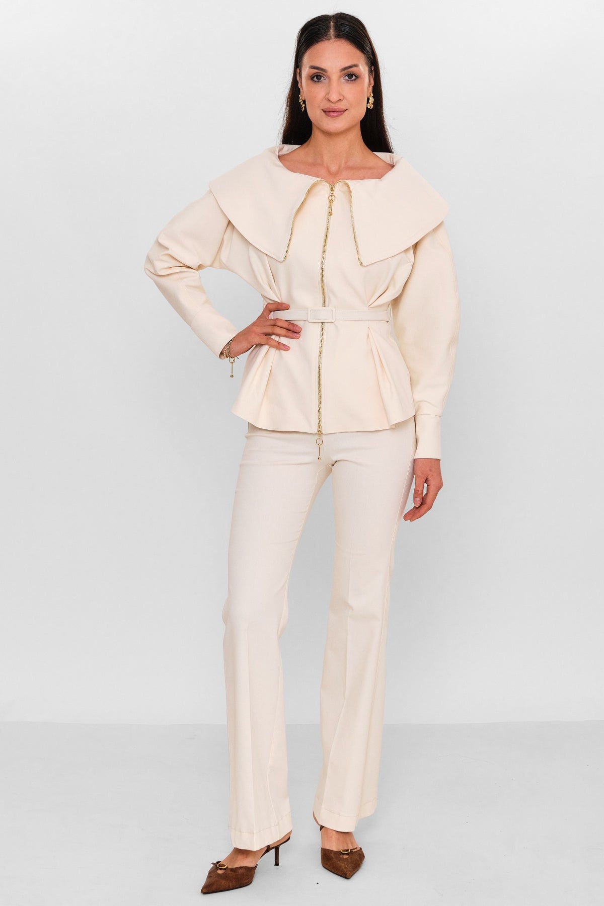 Mamulier - Plus Size Jacket (MML26Y6895) - 8690200139499