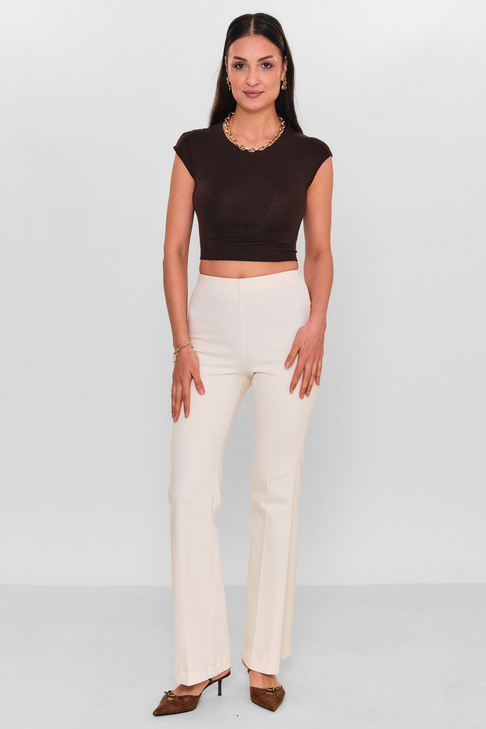 Mamulier - Plus Size Trousers (MML26Y6896) - 8690200139543