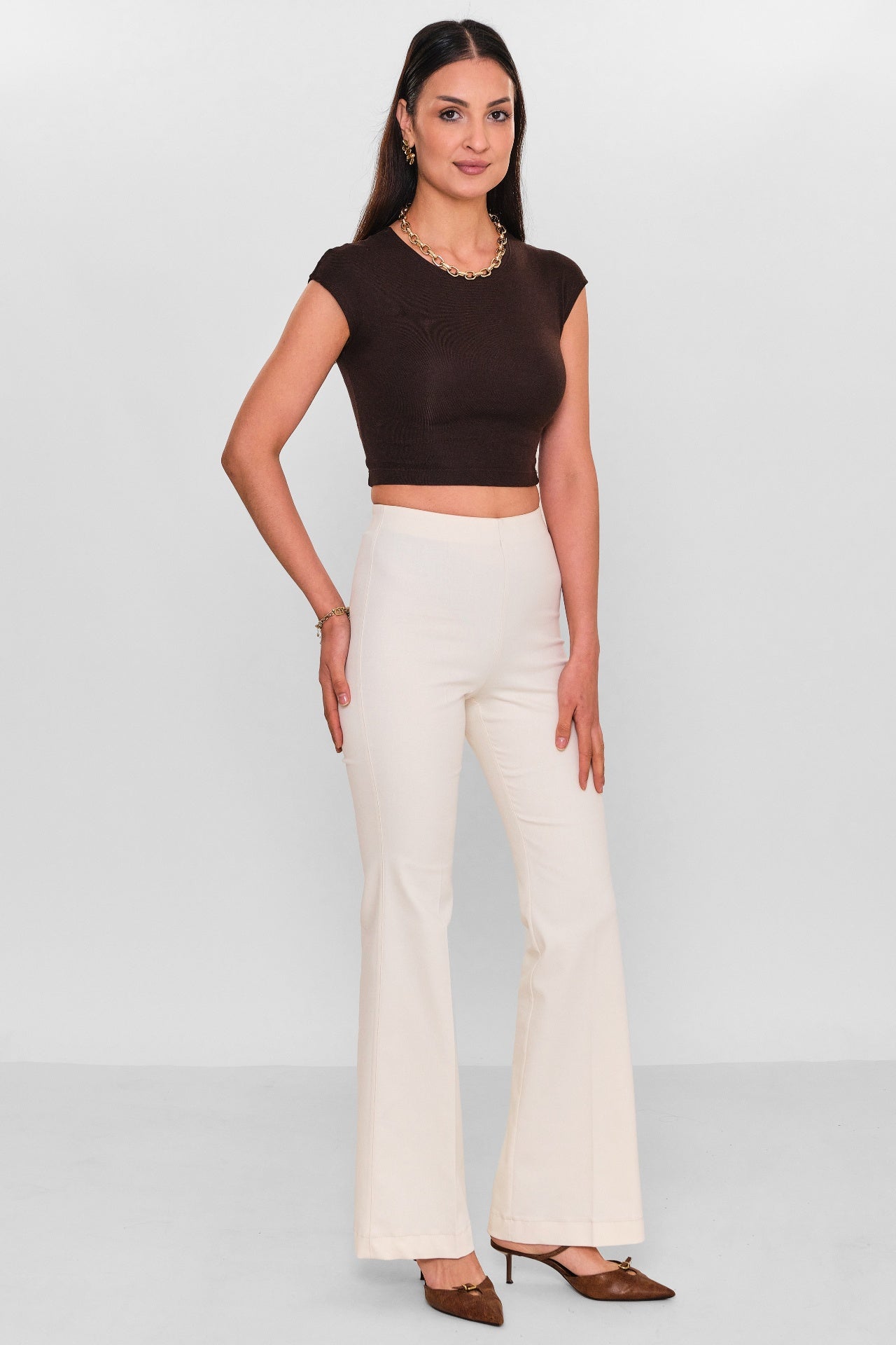 Mamulier - Plus Size Trousers (MML26Y6896) - 8690200139543