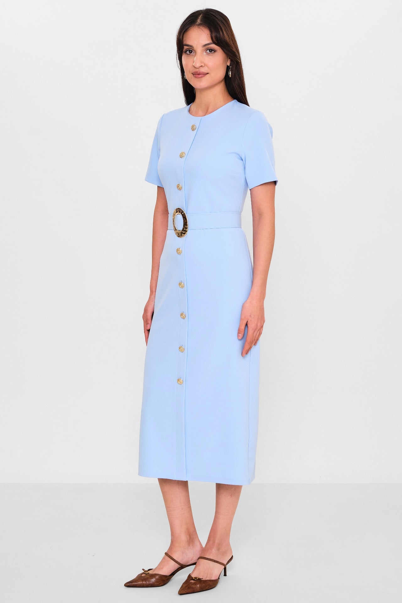 Selen - Plus Size Dress (SLN26Y141193) - 8690200139734