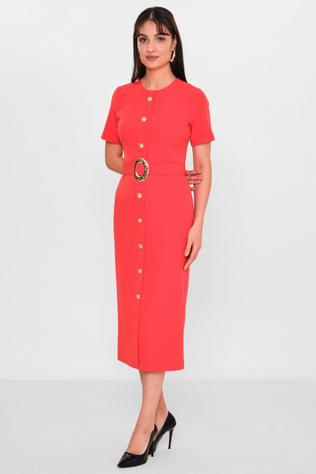 Selen - Plus Size Dress (SLN26Y141193) - 8690200139741