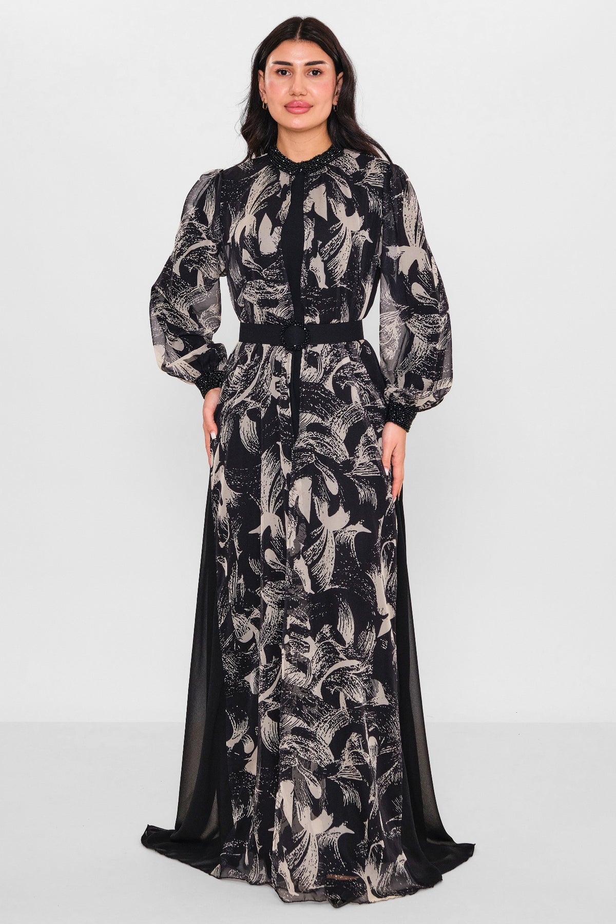 Nupel line - Plus Size Dress (NPL26Y5146) - 8690200139765