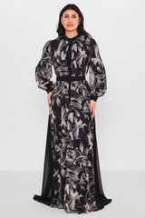 Nupel li̇ne - Plus Size Dress (NPL26Y5146) - 8690200139765