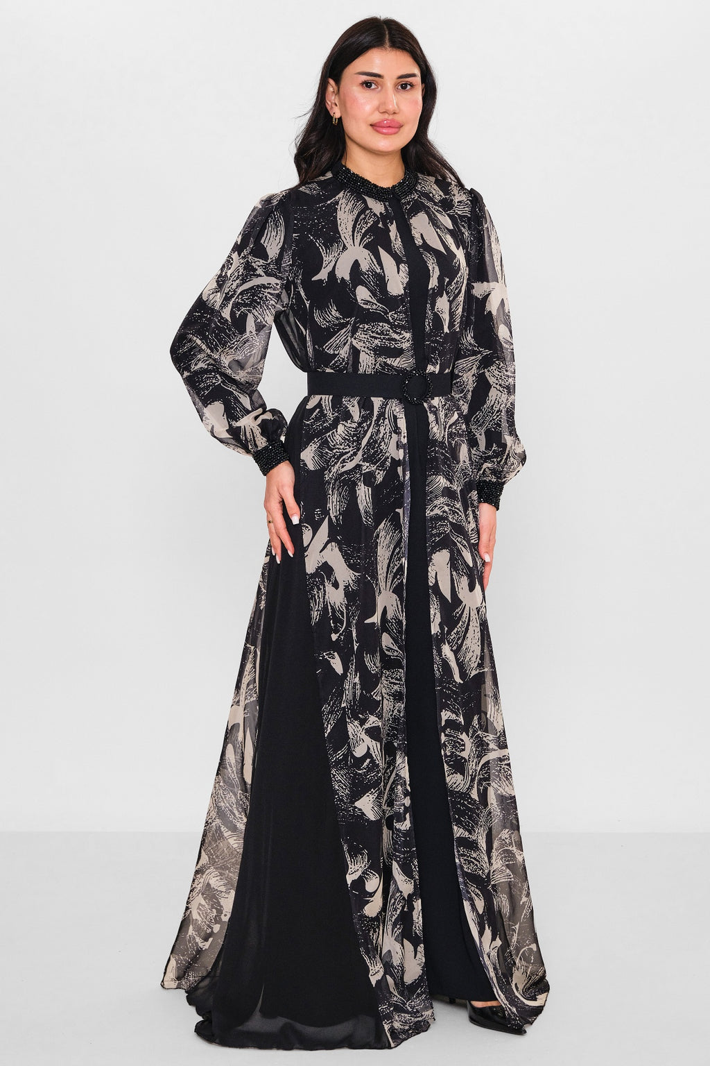Nupel line - Plus Size Dress (NPL26Y5146) - 8690200139765
