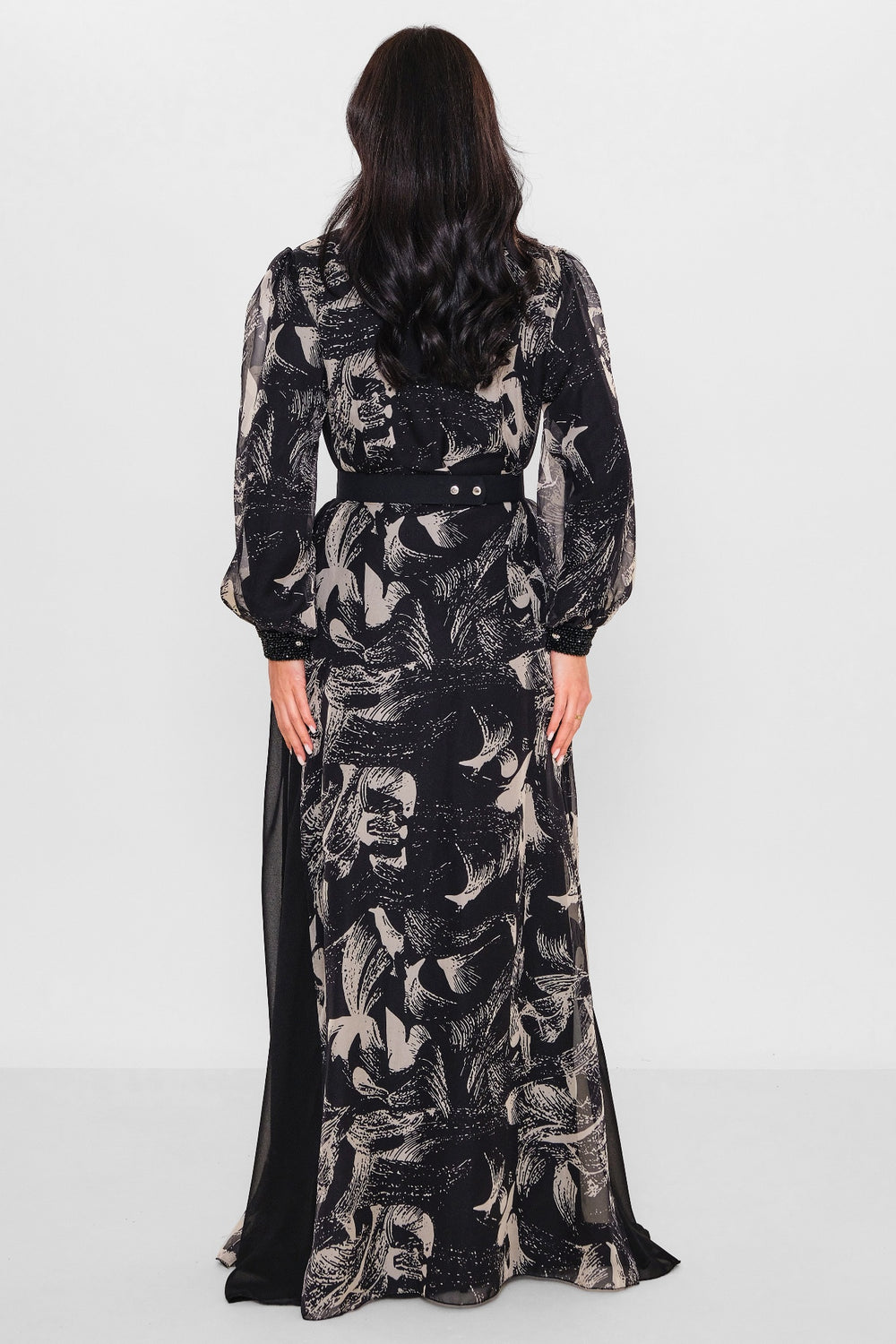 Nupel li̇ne - Plus Size Dress (NPL26Y5146) - 8690200139765