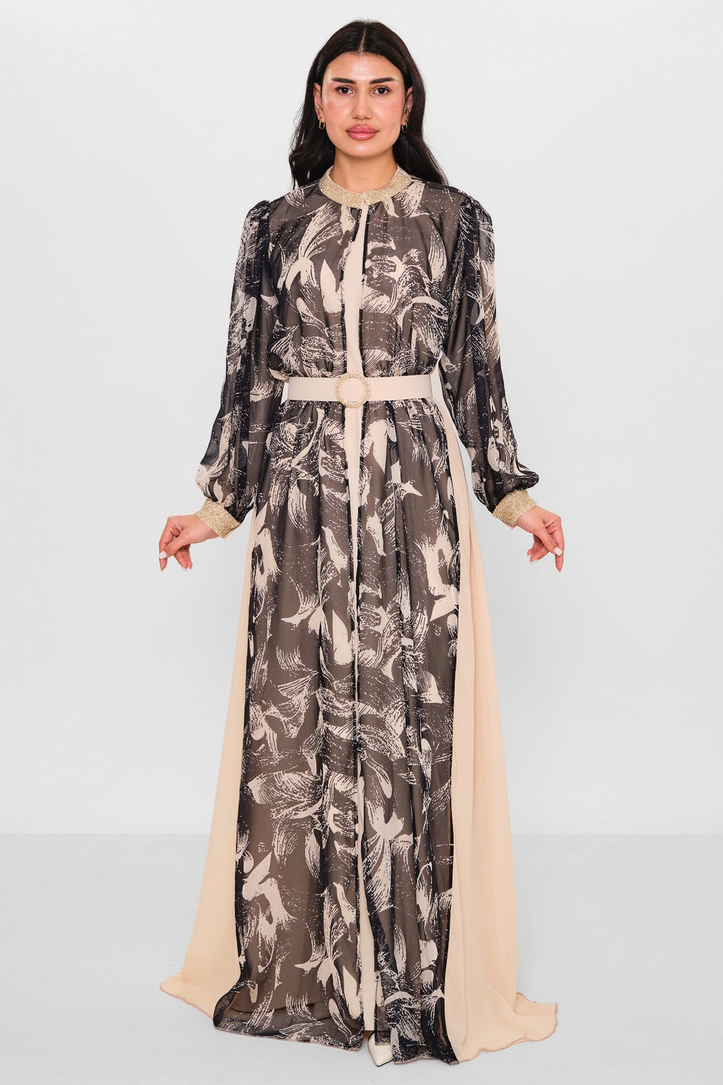 Nupel line - Plus Size Dress (NPL26Y5146) - 8690200139772