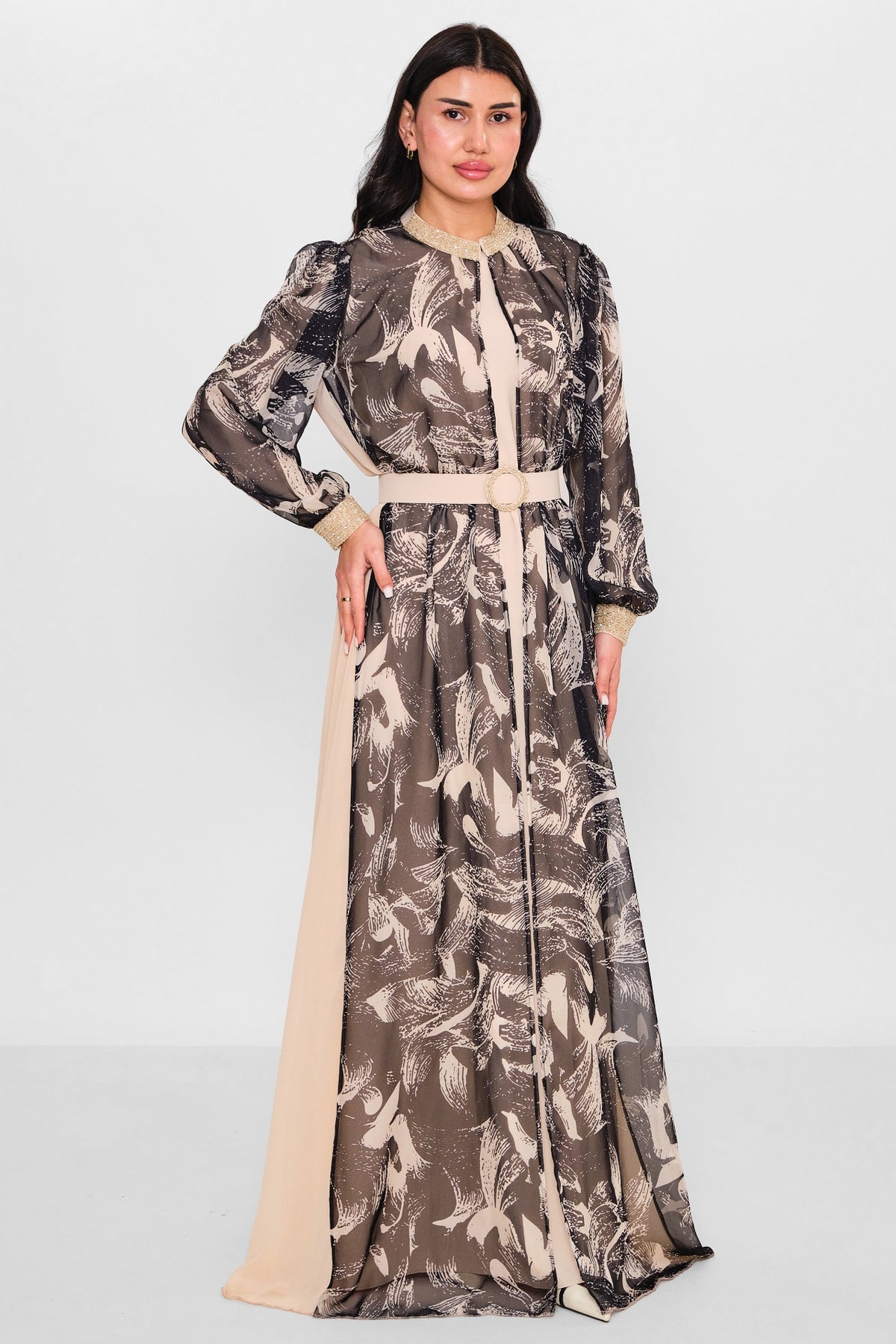 Nupel line - Plus Size Dress (NPL26Y5146) - 8690200139772