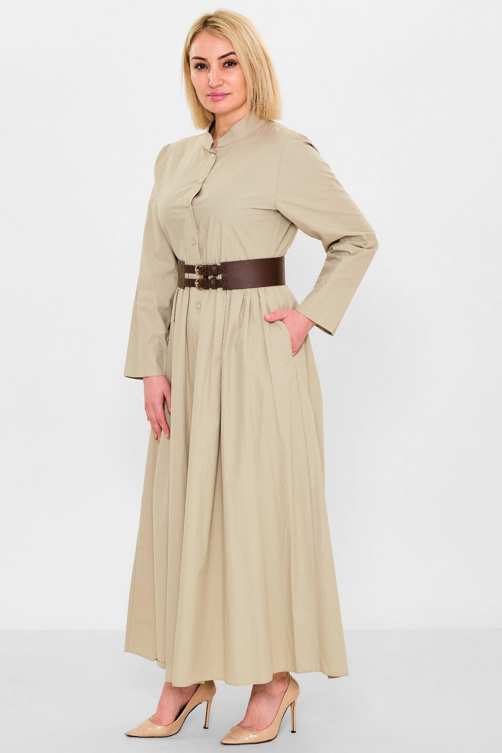 Almarwah - Plus Size Dress (AMH26Y303898) - 8690200139956