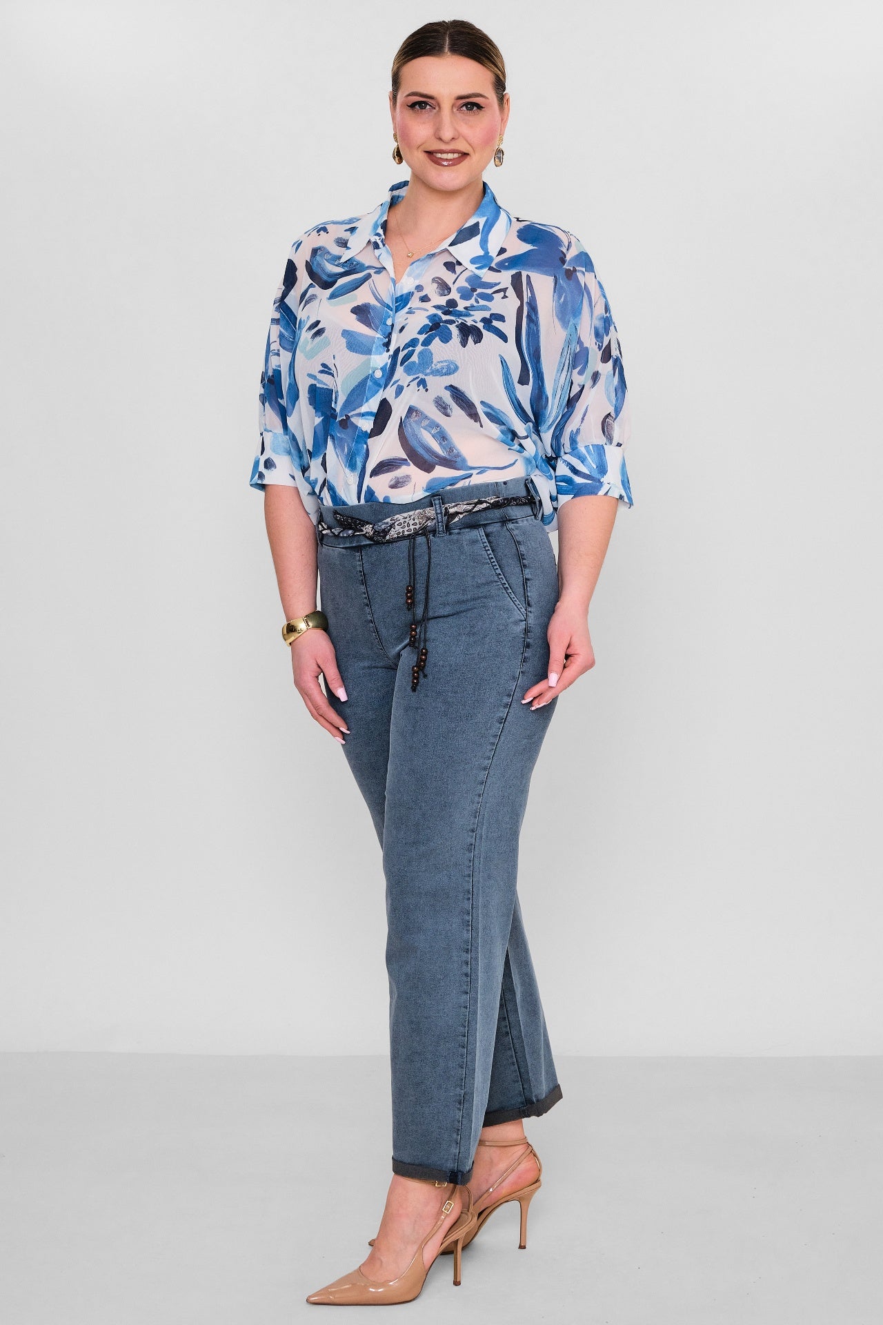 Elitline - Plus Size Trousers (ELT26Y1-48-4081) - 8690200140082