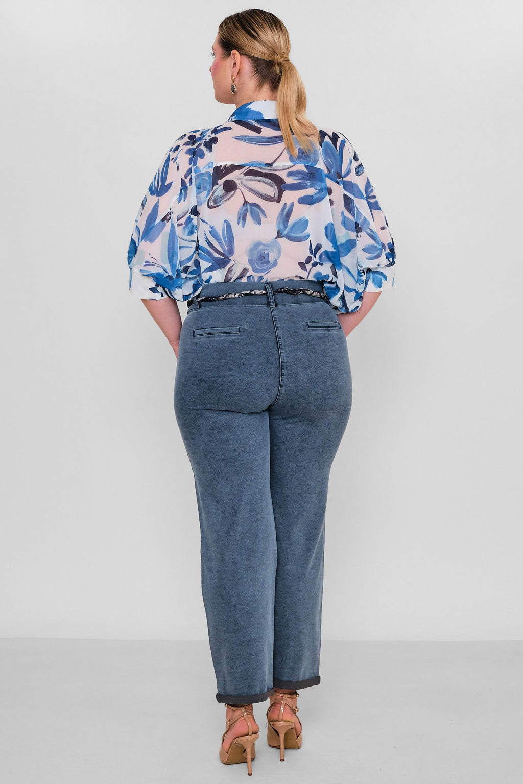 Elitline - Plus Size Trousers (ELT26Y1-48-4081) - 8690200140082