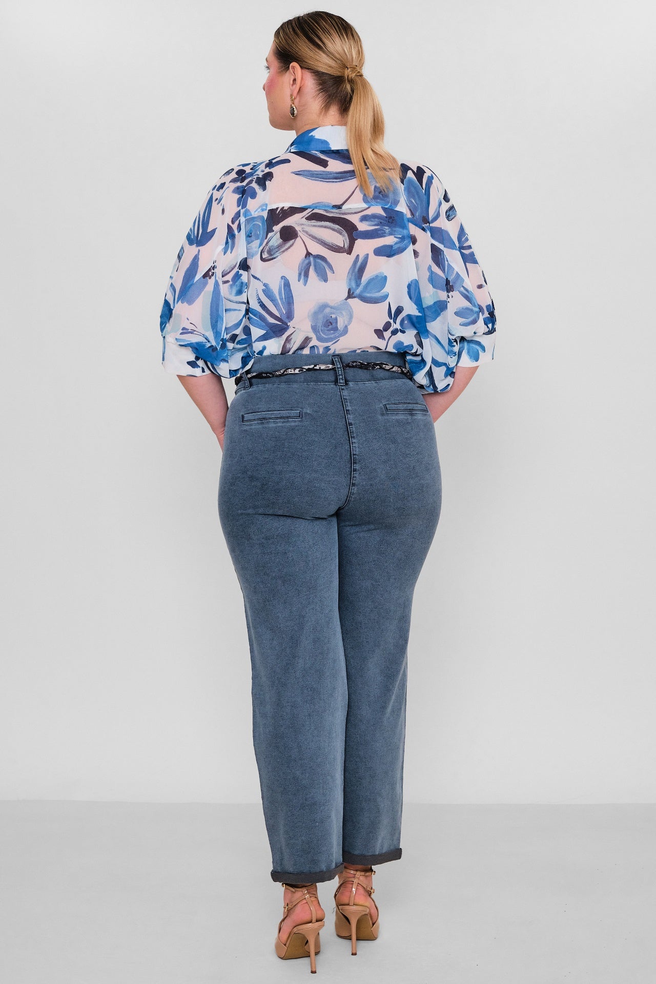 Elitline - Plus Size Trousers (ELT26Y1-48-4081) - 8690200140082