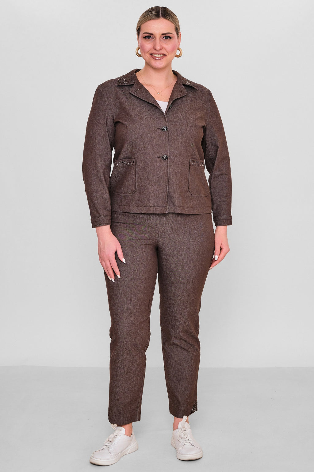 Elitline - Plus Size Suit (ELT26Y7-34-4057) - 8690200140143