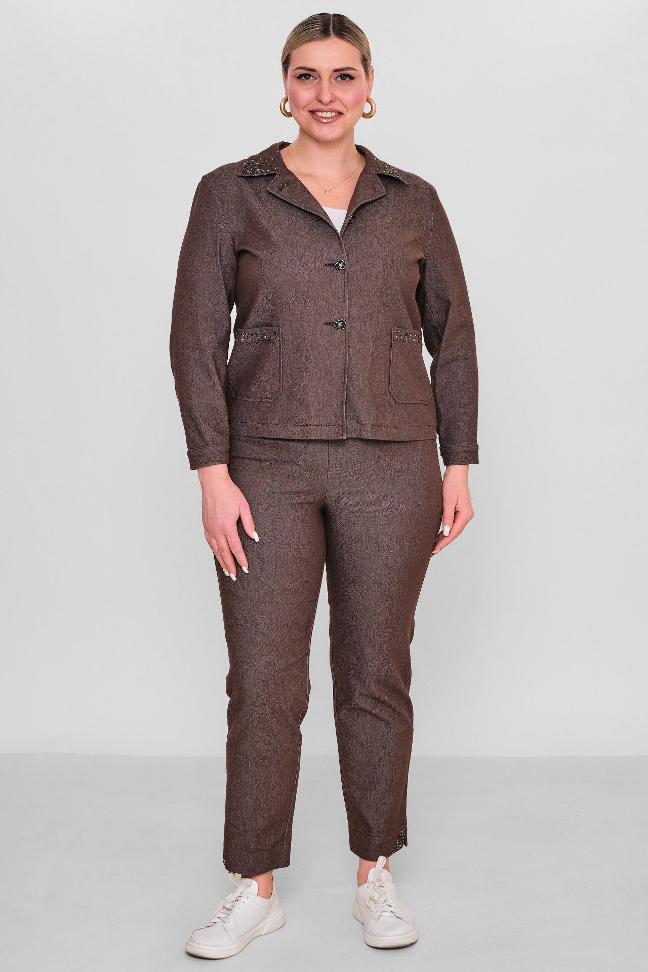 Elitline - Plus Size Suit (ELT26Y7-34-4057) - 8690200140143