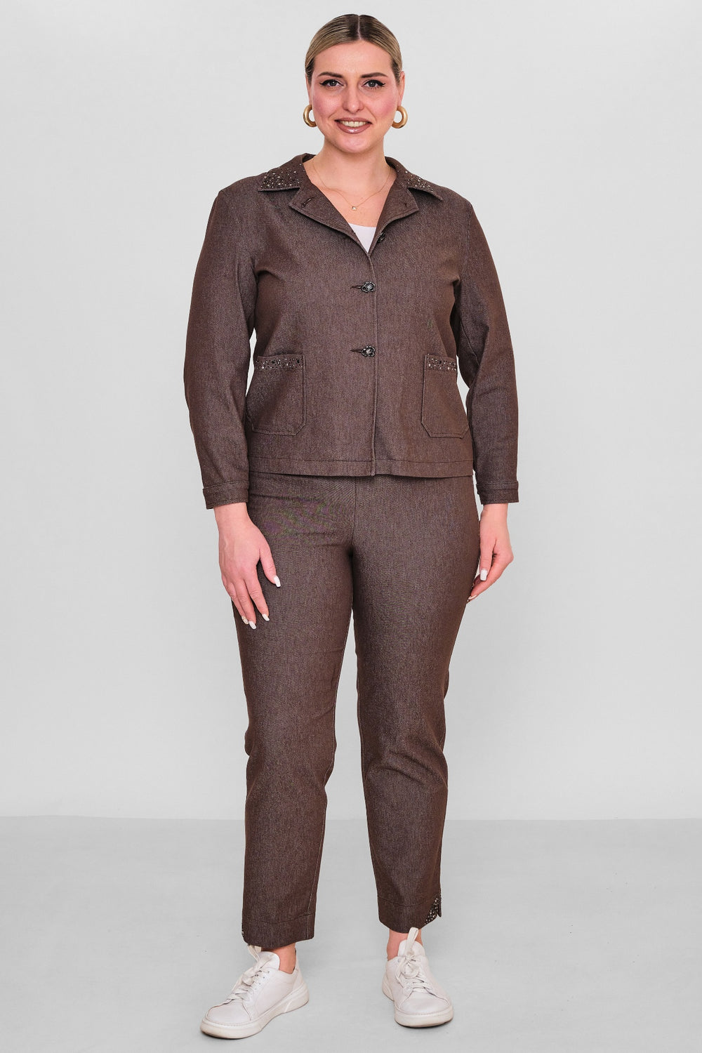 Elitline - Plus Size Suit (ELT26Y7-34-4057) - 8690200140143