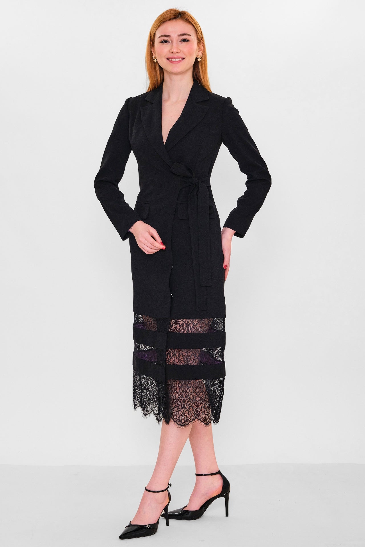 Kedma - Plus Size Dress (KDM26Y8-97796) - 8690200140228