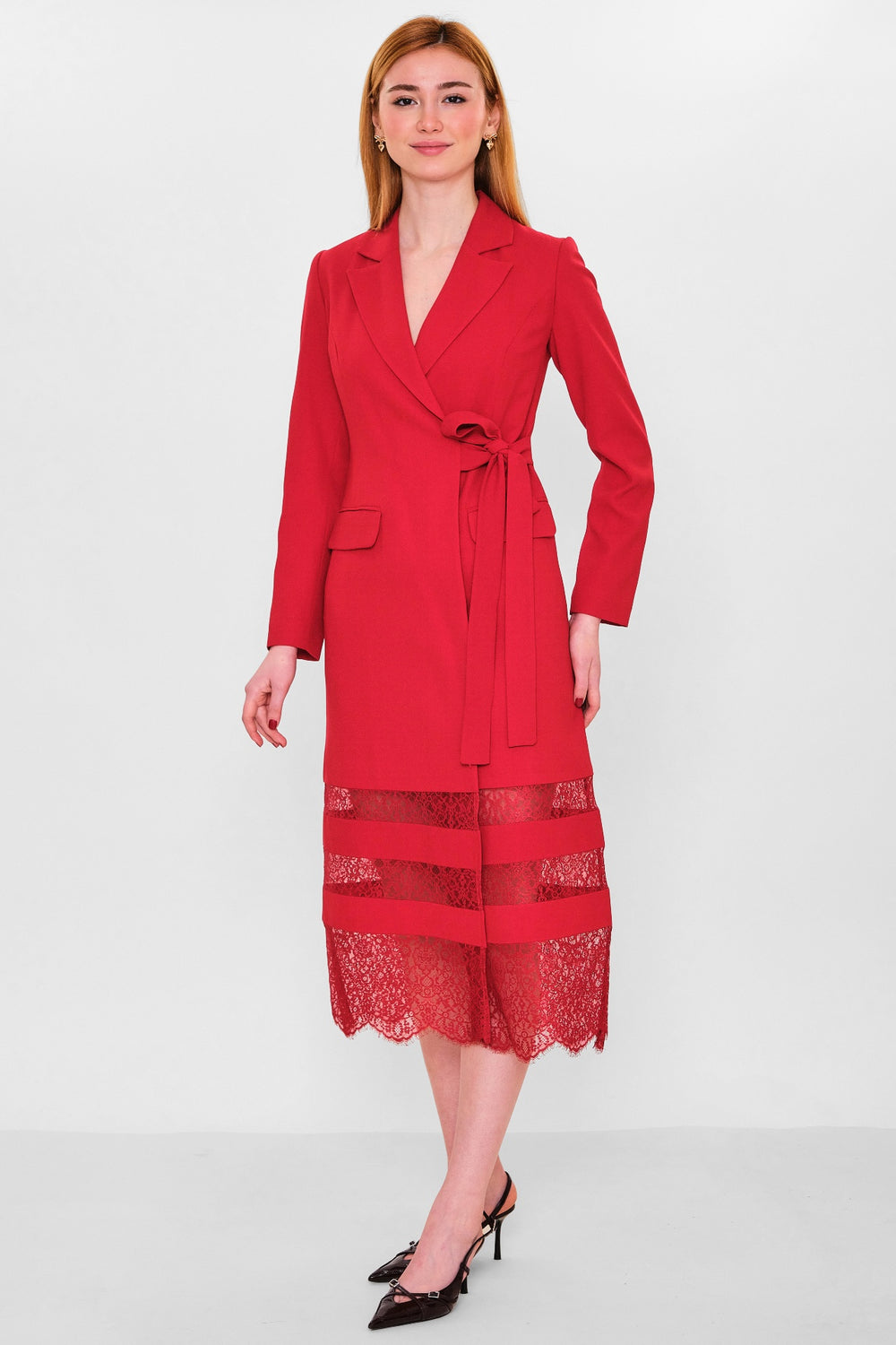 Kedma - Plus Size Dress (KDM26Y8-97796) - 8690200140235