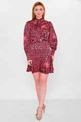 Kedma - Plus Size Dress (KDM26Y8-98219) - 8690200140266