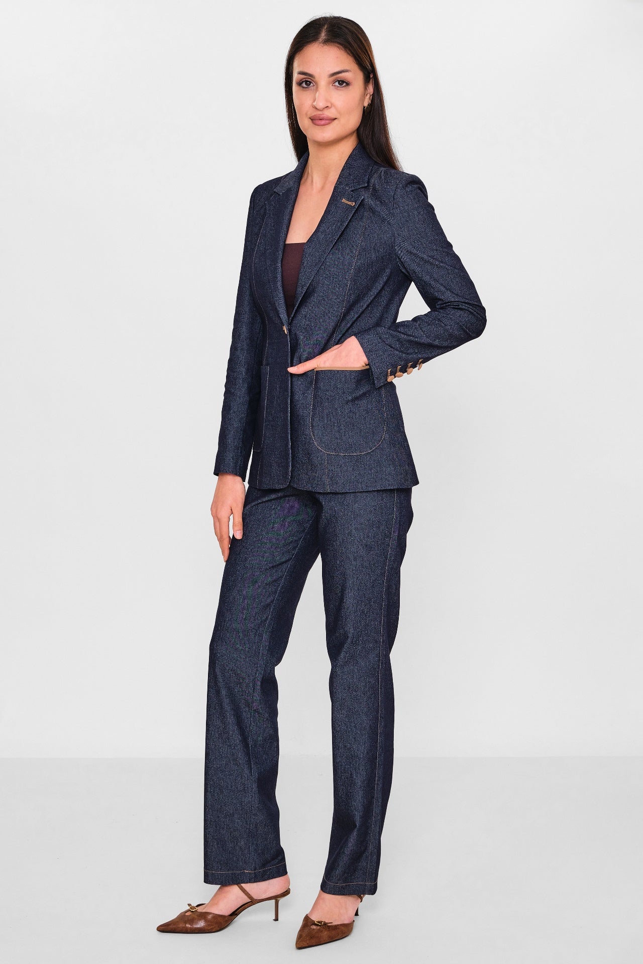 Eli̇tli̇ne - Plus Size Suit (ELT26Y7-34-1017) - 8690200140303