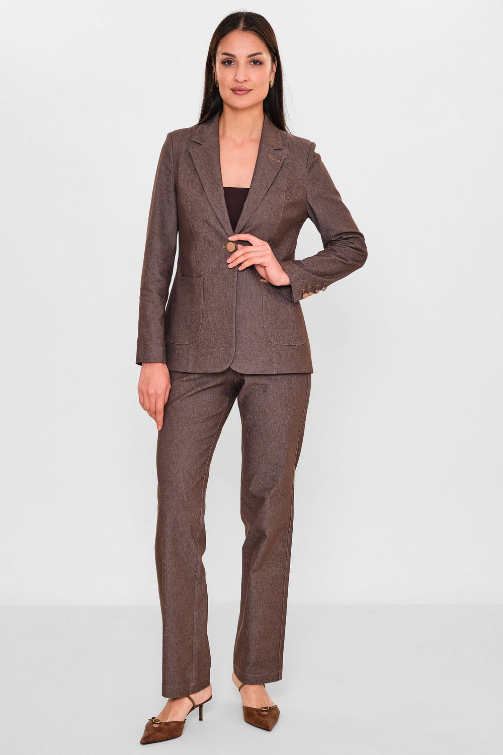 Eli̇tli̇ne - Plus Size Suit (ELT26Y7-34-1017) - 8690200140310