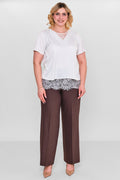 Welike - Plus Size Blouse (WLK26Y1466) - 8690200140419